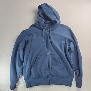 Uniqlo Blue Hoodie